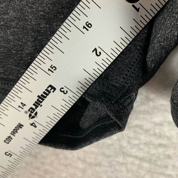 Body Biker Shorts Women Small Gray Polyester Stretch Elastic Waist Pull On 7538 - Picture 5 of 9